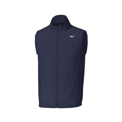 Cazadoras Mizuno Drizzle 2 Vest Hombre - Azul Oscuro Marino - Chile M076EVXCPB